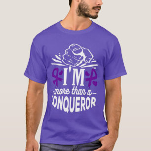 CAMISETA SENSIBILIZAÇÃO SUICIDA, SOU MAIS DO QUE UM CONQU