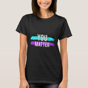 Camiseta Sensibilização Suicida Você Problema Com O Present