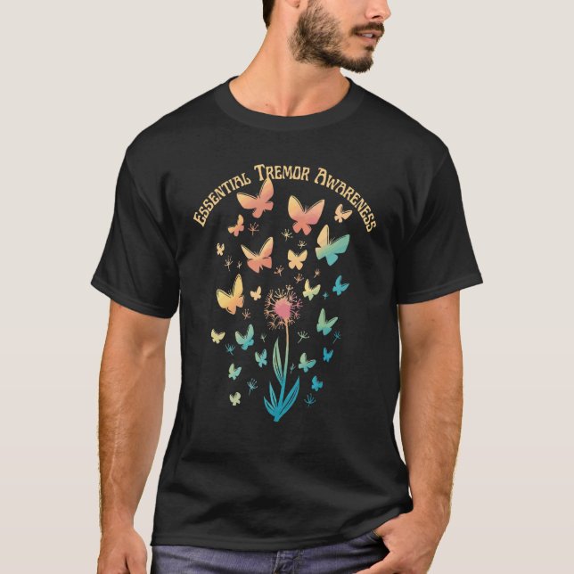 Camiseta Sensibilização Tremor Essencial Manteiga Dandelion (Frente)
