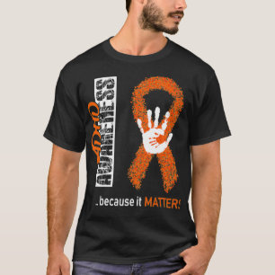 Camiseta Sensibilizar o ADHD porque é importante