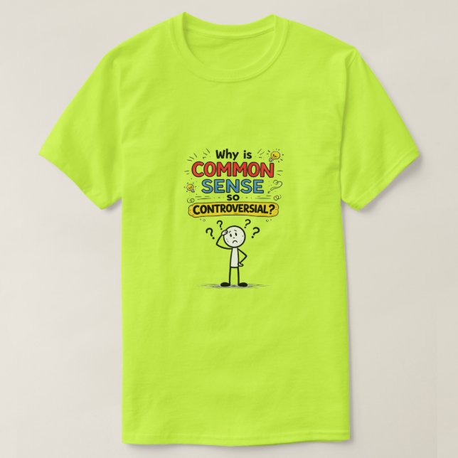 Camiseta Senso Comum (6a) (Frente do Design)