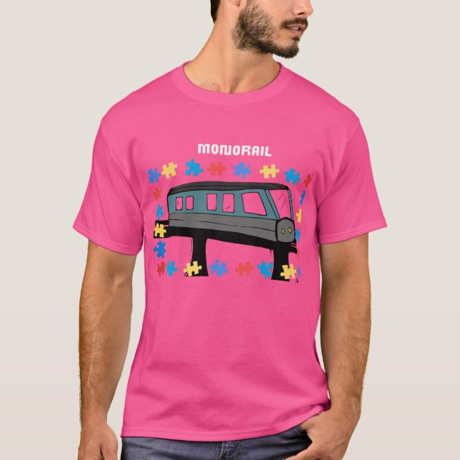 Camiseta Sensor de Aspergers do Neuro Autism (Frente)