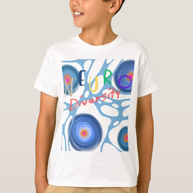 Camiseta Sensor de Aspergers do Neuro Autism (Frente)