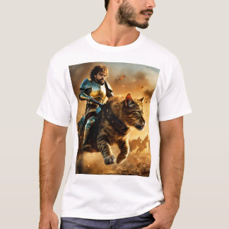 CAMISETA SENTA DO HOMEM CORRIDA COM ANIMAIS