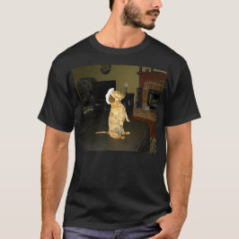 Camiseta Sentado Bonito ou assistindo TV Dachshund