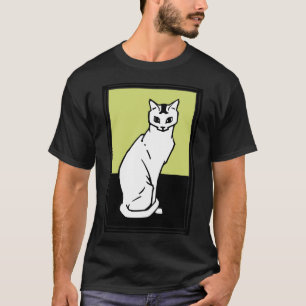 Camiseta Sentado Cat Julie de Graag Art Nouveau