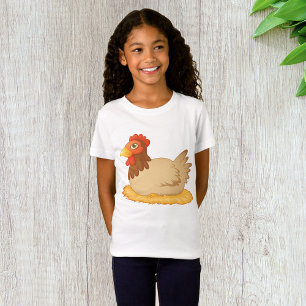 Camiseta Sentado no Nest Cute Fazenda