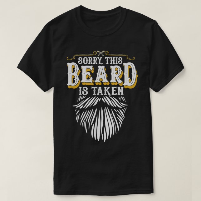 Camiseta Sente pena que esta barba seja levada ao lado da s (Frente do Design)