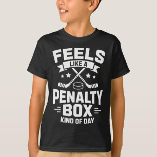 Camiseta Sente-se Como Um Dia Engraçado De Caixa De Penalid
