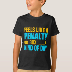 Camiseta Sente-se Como Um Dia Tipo Caixa De Penalidade