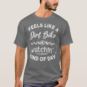 Camiseta Sente-Se Como Uma Bicicleta De Sujeira Vigiando Um