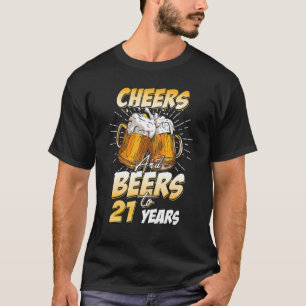 Camiseta Sente-Se E Ave-Se A 21 Anos De Nascimento De 21 ru