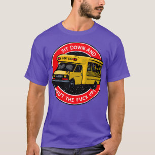 Camiseta Sente-se e desligue a tecla