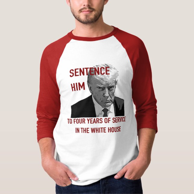 Camiseta Sentença Trump (Frente)