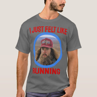 Camiseta Senti-me como se estivesse a correr o círculo 1