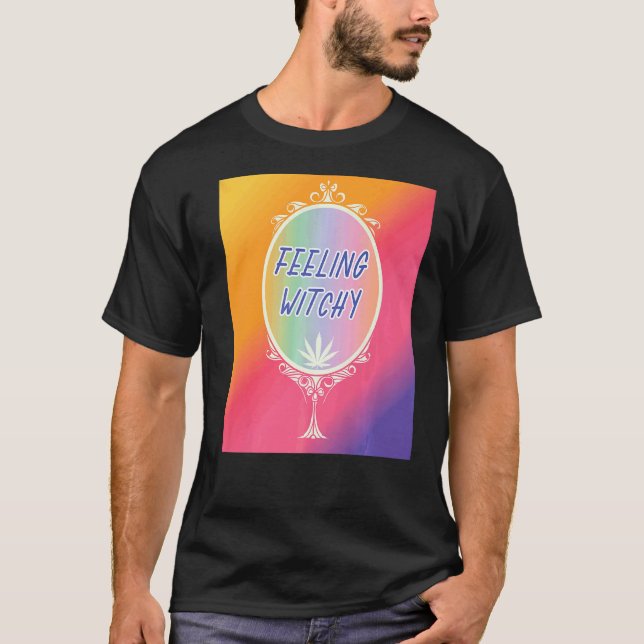 Camiseta Sentimento de Witchy Wicca (Frente)