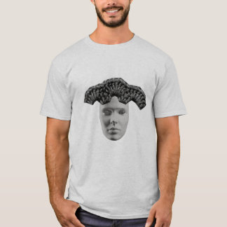 Camiseta Sentimentos – Máscara Estética Escura e Textura Ab