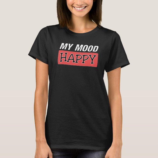 Camiseta Sentimentos Positivos Satisfatórios Sentidos Emoci (Frente)