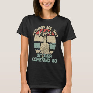 Camiseta Sentimentos São Apenas Visitantes Deixem-Nos Vir E
