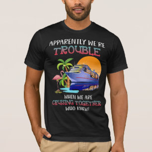 Camiseta Sentimos Problemas Quando Estamos Cruzando Toger F