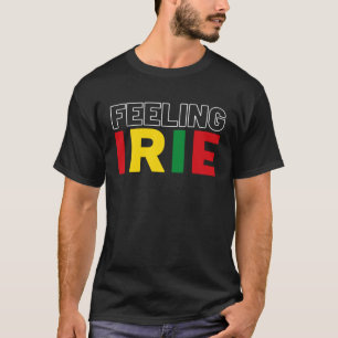 Camiseta Sentindo Irie Rastafari Roubando Jamaica Souvenir 