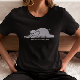 Camiseta Sentindo-me Irrelevante