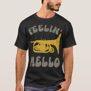 Camiseta Sentindo Mello Para Mellofone de Trompete Mellow