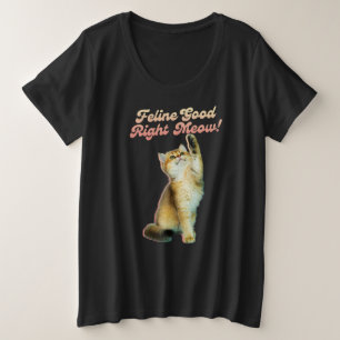 Camiseta Sentindo-se bem, presentes de carne