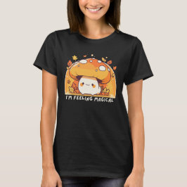 Camiseta Sentindo-se magia Kawaii Mushroom