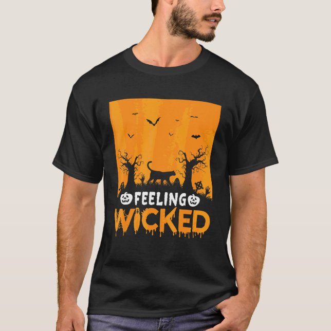 Camiseta Sentindo-se perverso (Frente)
