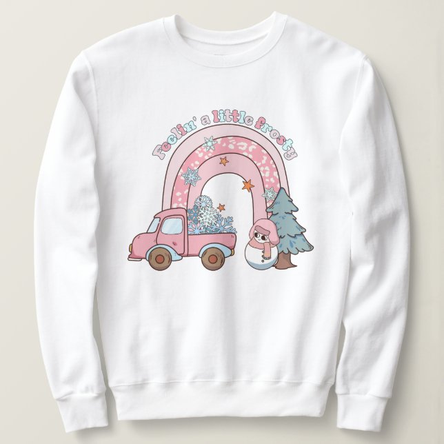 Camiseta Sentindo um pouco de frio (Frente do Design)