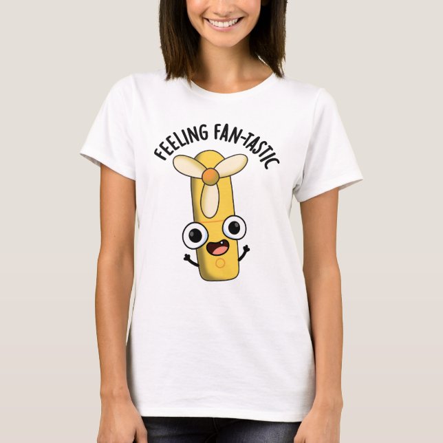 Camiseta Sentindo um trocadilho fantástico (Frente)