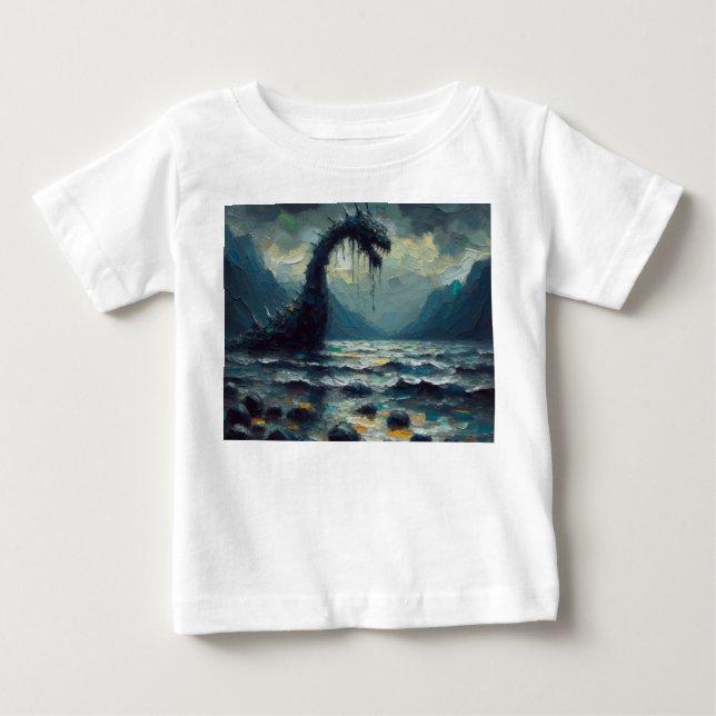 Camiseta Sentinela Enigmática das Profundidades (Frente)