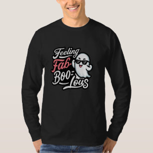 Camiseta Sentir fantasma de Halloween Fab-Boo-Lous