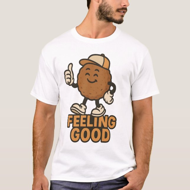 Camiseta Sentir-se bem (Frente)