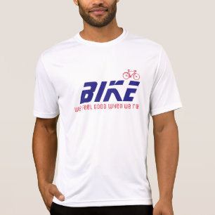 Camiseta sentir-se bem quando andamos de bicicleta / na mod