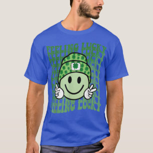Camiseta Sentir sorriso sorriso rosto Rua de Shamrock Luc P
