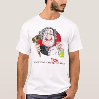 Camiseta Separação do Cientismo e do Estado