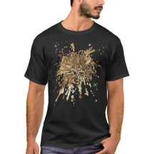 Camiseta Sepia Leopard