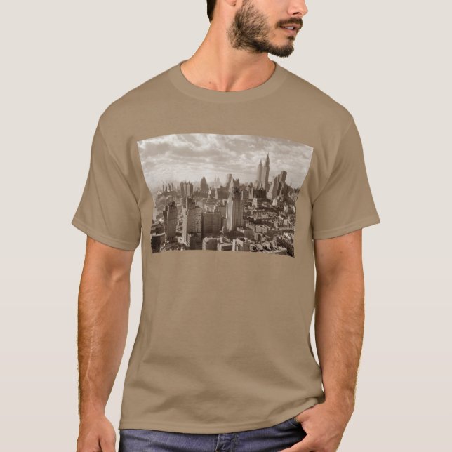 Camiseta Sepia Nova Iorque (Frente)