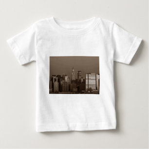 Camiseta Sepia Nova Iorque Skyline