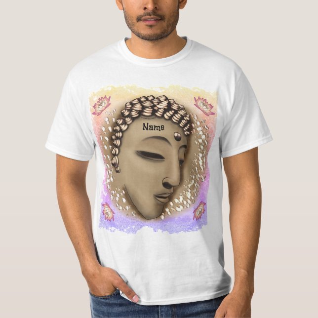 Camiseta Sepia Peace Buddha (Frente)