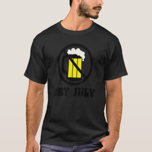 Camiseta Seque Julho Sem Bebendo Ou Inspi Motivadora Do Álc