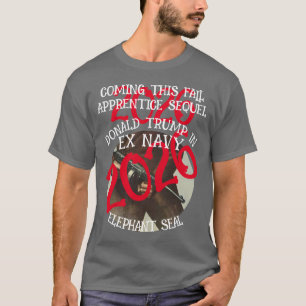 Camiseta Sequência de Aprendiz de Trump Foca Elefante Marin