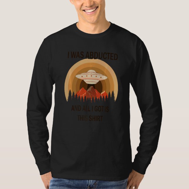 Camiseta Sequestro Alienigena Ficção Científica Extraterres (Frente)