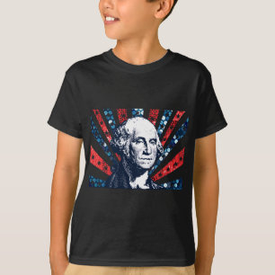 Camiseta sequin george washington