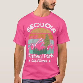 Camiseta Sequoia California National Park Camping Hiking