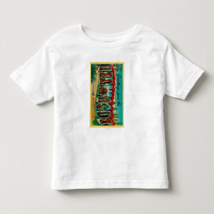 Camiseta Sequóias vermelhas, Califórnia - grandes cenas d