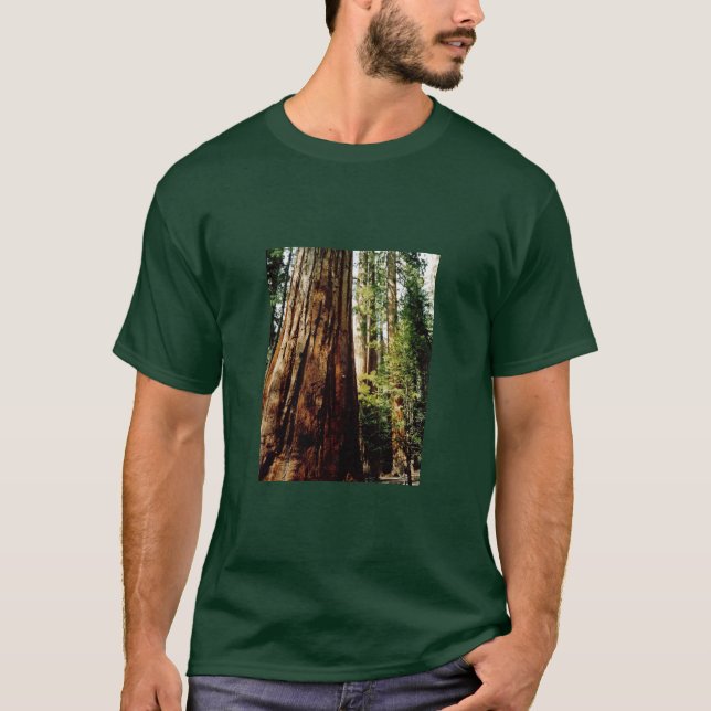 Camiseta Sequóias vermelhas de Yosemite (Frente)