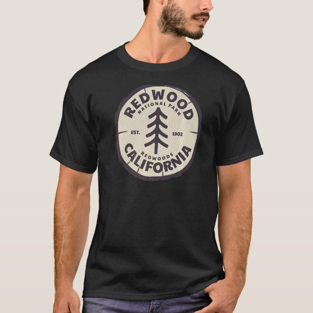 Camiseta Sequwood National Park Souvenir (Frente)
